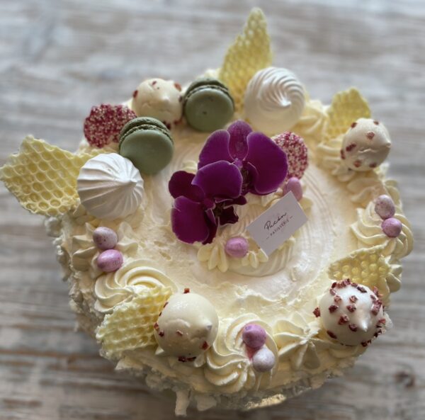 Meringuetaart met Witte Chocolade